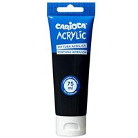 TEMPERA CARIOCA ACRILICA 75ML NERO TUBO 45244/02