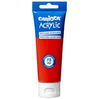 TEMPERA CARIOCA ACRILICA 75ML ROSSO TUBO 45244/10