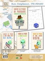 BIGLIETTI AUGURI COMPLEANNO STRA-ORDINARIO 3D CF12 1741/G
