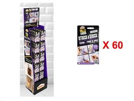 MILLECHIODI ATTACCA E STACCA PATTEX 44GR EXPO 60PZ 2991180