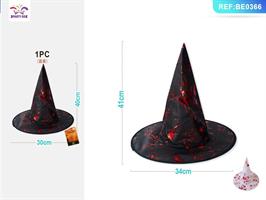 CAPPELLO HALLOWEEN MAGO SCHELETRO 34x41 BE0366