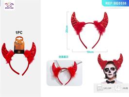 CERCHIETTO HALLOWEEN DIAVOLETTO BE0338