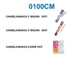 F.ART. EXPO CANDELE MAGICHE 115PZ 0100CM