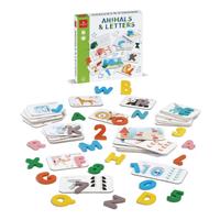 GIOCO ANIMALS AND LETTERS 23X21X3 ETA' 5+ DAL NEGRO 054147 450