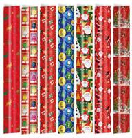 CARTA REGALO NATALE ROTOLO 100X500 CF32 FLORIO 20635 181