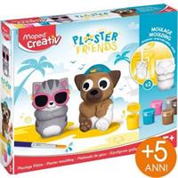 PLASTER FRIENDS SUMMER CAT E DOG MAPED 907207
