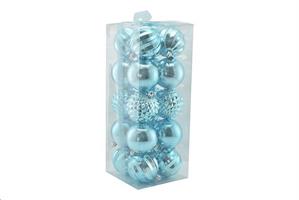 PALLINE BOX 20PZ TURCHESE LUCIDO D.7CM 77917303