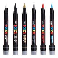 UNIPOSCA BRUSH ROSSO CF5 PCF-350