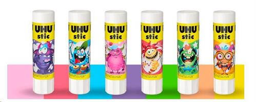 COLLA STICK UHU 40GR MONSTERS CF12 7003859