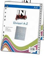 DIVISORI ALFABETICI A-Z A4 PPL IN LINEA 40590