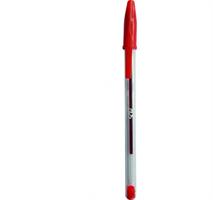 PENNA IN LINEA SFERA MEDIA 1MM 50PZ ROSSO 31003