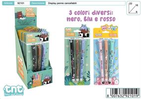 PENNA CANCELLABILE BLISTER 3PZ TNT EXPO 8PZ 92101