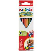 PASTELLI CARIOCA MAXI TRIANGOLARI SUPER COLOR 6PZ 43450