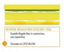 SCATOLE REGALO REX FLUO DIS 133A 27x18x10h 5PZ SV027-133A 010