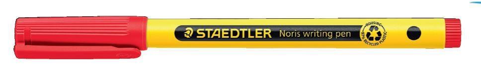 PENNA STAEDTLER WRITING ROSSO PLASTICA RICICLATA CF10 307-2 0442