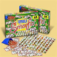 G.DI SOCIETA' TOMBOLA DELLA SMORFIA 48CARTELLE MARCA STELLA 054