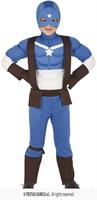 CARNEVALE COSTUME BAMBINO CAPITANO SUPEREROE 10/12 ANNI 88408