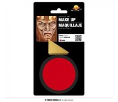CARNEVALE MAKE UP FONDOTINTA ROSSO C/SPUGNA VASETTO 9GR 15620