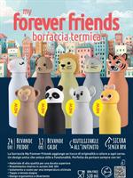 BORRACCIA TERMICA 520ML ANIMALI EXPO 9PZ IGZ266KIT