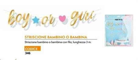 FESTONE BOY-GIRL FILO LUNGH. 3 MT BZ0011