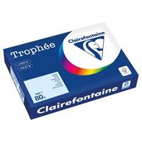 CARTA CLAIREFONTAINE TROPHEE A4 80GR 500FG CELESTE 1971PC