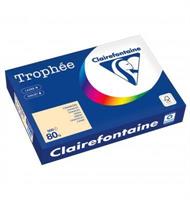 CARTA CLAIREFONTAINE TROPHEE A4 80GR 500FG CAMOSCIO 1787PC