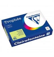 CARTA CLAIREFONTAINE TROPHEE A4 80GR 500FG VERDE NATURA 1775PC