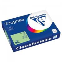 CARTA CLAIREFONTAINE TROPHEE A4 80GR 500FG VERDE GOLF 1777PC