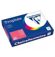 CARTA CLAIREFONTAINE TROPHEE A4 80GR 500FG ROSA CANINA 1997C