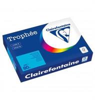 CARTA CLAIREFONTAINE TROPHEE A4 80GR 500FG BLU ROYAL 1976PC