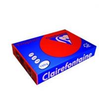 CARTA CLAIREFONTAINE TROPHEE A4 160GR 250FG ROSSO CARDINALE 1021