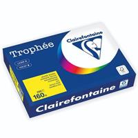 CARTA CLAIREFONTAINE TROPHEE A4 160GR 250FG GIALLO SOLE 1029PC