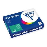CARTA CLAIREFONTAINE TROPHEE A4 160GR 250FG VERDE PINO 1019PC