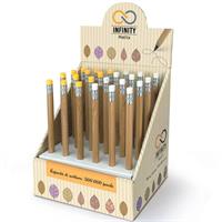 MATITA LEBEZ INFINITA C/GOMMA EXPO 24PZ 81965