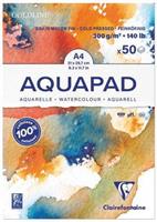 BLOCCO MAXI COLLATO GOLDLINE AQUAPAD A4 300GR 50F 975721C 1095