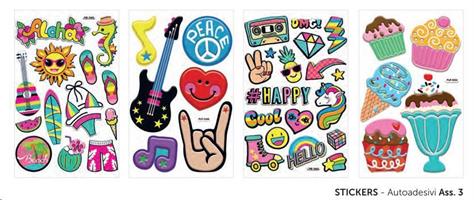 STICKERS ASS.TO N.3 CF12 822769