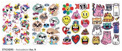 STICKERS ASS.TO N.9 CF12 822820