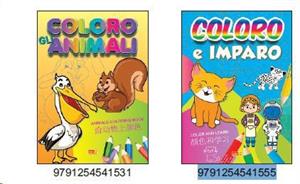 LIBRI COLORO ITALIANO CINESE 80PG 24x33CM CF10 CRESCERE