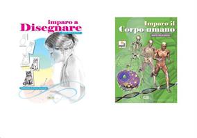 LIBRI IMPARO A DISEGNARE CORPO UMANO 24x33CM CF14 CRESCERE