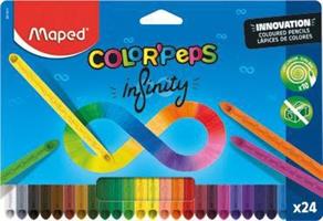 PASTELLI COLOR' PEPS INFINITY DA 24 ASS MAPED 861601 0180