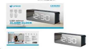 SVEGLIA ELETTRONICA A SPECCHIO LED C/CAVO NERO CK5050