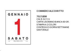 BLOCCO MURALE COMMERCIALE 8,5X11,5 VERTICALE 70213BM