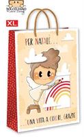 SHOPPERS NATALE BUBINE 47X33X10,5 XL CF12 CROMO NT.10187XL 131