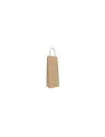 PORTABOTTIGLIA SHOPPERS MAN.RITORTO 14x39,5 KRAFT AVANA 34.14.39