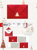 BIGLIETTI NATALE BUONE FESTE 12PZ CRS0501