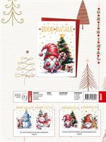 BIGLIETTI NATALE ORIGINAL STAMPA A CALDO 12PZ CRS0517