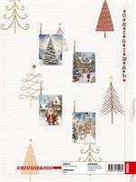 CHIUDIPACCO NATALE SIMBOLI GLITTER 4PZ CF25 CRS0536