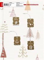 CHIUDIPACCO NATALE SIMBOLI KRAFT 4PZ CF25 CRS0443