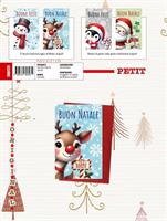 BIGLIETTI NATALE ORIGINAL PETIT TERMORILIEVO 48PZ CRS0525