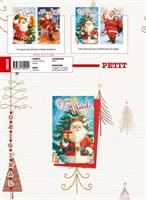 BIGLIETTI NATALE ORIGINAL PETIT GLITTER 48PZ CRS0529